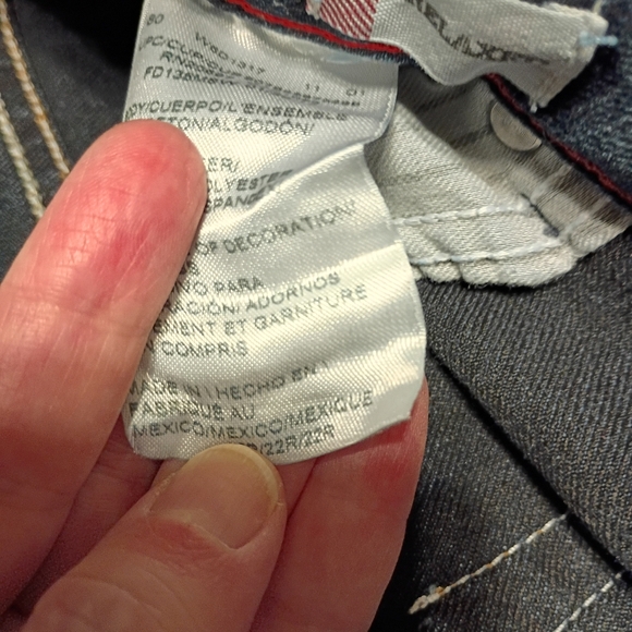 Plus Size - 22R Denim Jeans & Size 22W/24W Red Casual Pants - Picture 7 of 7